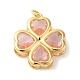 Rack Plating Brass Pendants&nbsp;KK-U022-02C-G-1