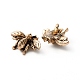 合金カボション  ミツバチ  アンティークブロンズ  12.5x17x5mm&nbsp;FIND-WH0135-25-1