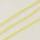 フラット弾性クリスタルストリング  弾性ビーズ糸  ストレッチブレスレット作り用  シャンパンイエロー  0.8mm&nbsp;EC-G002-0.8mm-23-3