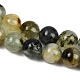 Natural Prehnite Beads Strands&nbsp;G-P322-48-10mm-01-7