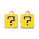 Alloy Enamel Charms&nbsp;ENAM-Q001-08G-02-1