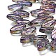 Electroplate Glass Beads Strands&nbsp;EGLA-B004-02A-FR05-3
