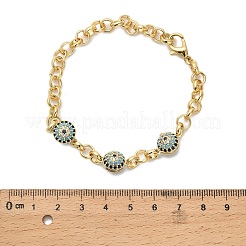 Brass Rolo Chains Bracelets&nbsp;LS-BJEW-B145-04G