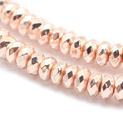 Electroplate Non-magnetic Synthetic Hematite Beads Strands&nbsp;G-L485-06D-LRG