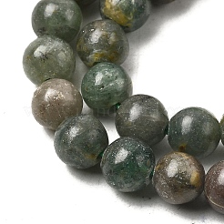 Natural Green Apatite Beads Strands&nbsp;G-K350-C04-6mm