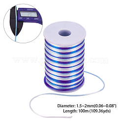 Braided Nylon Thread&nbsp;NWIR-WH0009-07B