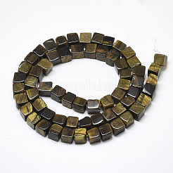 Natural Tiger Eye Beads Strands&nbsp;G-S357-G01