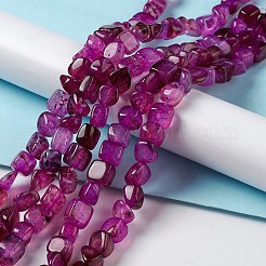 Natural Agate Beads Strands&nbsp;G-F745-M