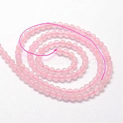 Natural Rose Quartz Beads Strands&nbsp;G-N0195-04-2mm