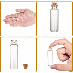 Glass Jar Glass Bottle for Bead Containers&nbsp;CON-E008-60x16mm