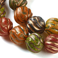 Painted Glass Bead Strands&nbsp;FIND-H023-09