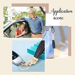1Pcs PU Leather Keychain&nbsp;KEYC-CA0001-17