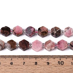 Natural Rhodonite Beads Strands&nbsp;G-P534-A16-02