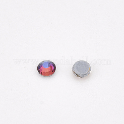 ホットラインストーン  ガラスラインストーンフラットバックカボション  半円  クリスタルブルーフレア  ss6  1.9~2x1mm  約1440個/袋&nbsp;RGLA-T149-SS6-08