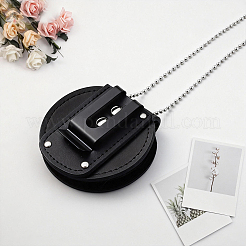 Leather Badge Holders&nbsp;AJEW-WH20006-503B