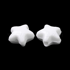 不透明なアクリルビーズ  スター  ミックスカラー  11x11.5x7mm  穴：2mm  約1245個/500g&nbsp;OACR-C016-30