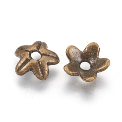 Tibetan Style Alloy Bead Caps&nbsp;K0PA6071