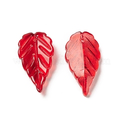 Spray Painted Glass Pendants&nbsp;GLAA-D006-12