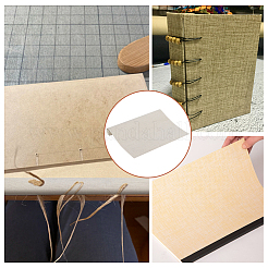 リネンの布  ペーパーバック付き  製本用  ベルベットボックス作り  バリーウッド  75x40x0.06cm&nbsp;DIY-WH0304-908