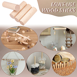 Wood Sticks&nbsp;WOOD-WH0002-64A
