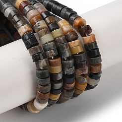Natural Flower Amazonite Beads Strands&nbsp;X-G-E612-A02-B