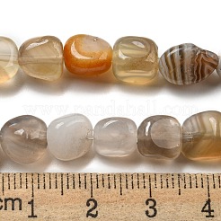 Natural Botswana Agate Beads Strands&nbsp;G-D081-A10-01