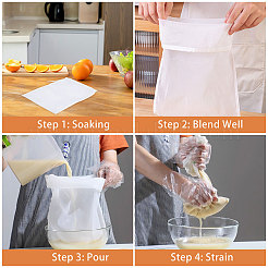 100 Micron Nylon Filter Bag&nbsp;AJEW-WH0470-76