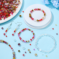 1170Pcs 3 Styles Opaque Solid Color Glass Beads Strands&nbsp;EGLA-ME0001-06