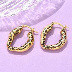 Brass Hoop Earrings&nbsp;EJEW-Q015-12A-G