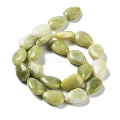 Natural Chinese Southern Jade Beads Strands&nbsp;G-L242-34