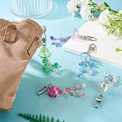 Acrylic & ABS Plastic Imitation Pearl Pendant Decoration&nbsp;HJEW-TAC0095