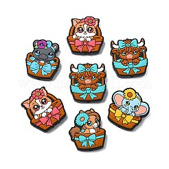 20Pcs 5 Styles Silicone Beads&nbsp;SIL-CJ0003-03