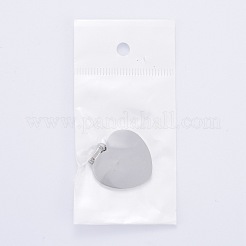 Tarnish Resistant 304 Stainless Steel Mirror Polished Finish Stamping Blank Tag Pendants&nbsp;STAS-P055-04P