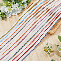 12Pcs 12 Colors Polyester Book Headbands&nbsp;OCOR-FH0001-36
