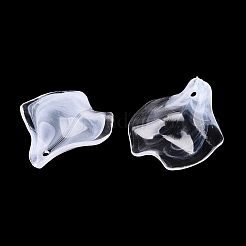 AB Color Plated Opaque Acrylic Pendants&nbsp;OACR-Q197-20F