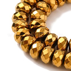 Electroplate Non-magnetic Synthetic Hematite Beads Strands&nbsp;X-G-J160-E-02
