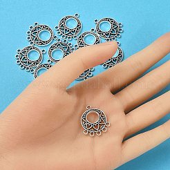 Tibetan Style Alloy Chandelier Component Links&nbsp;TIBE-YW0001-51