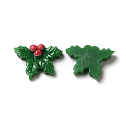 Christmas Opaque Resin Cabochons&nbsp;X-RESI-K019-39