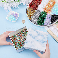 9 Sets 9 Colors Plastic Tube Beads&nbsp;KY-AR0001-43
