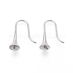 304 Stainless Steel Earring Hooks&nbsp;STAS-N108-30P