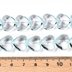 Transparency Glass Beads Strands&nbsp;X1-GLAA-T023-13E
