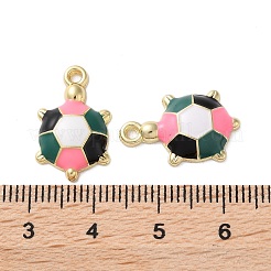Alloy Enamel Pendants&nbsp;FIND-O003-08D-G