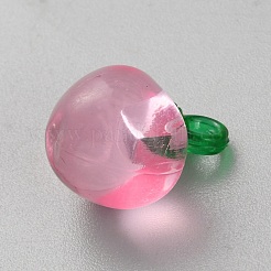 Transparent Resin & Acrylic 3D Fruit Pendants&nbsp;FIND-YWC0010-01C-02