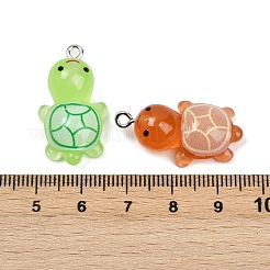 Resin Tortoise Pendants&nbsp;RESI-V007-01
