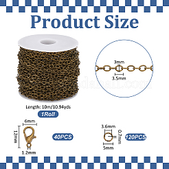 DIY Chain Necklace/Bracelet Making Kits&nbsp;DIY-UN0007-73AB