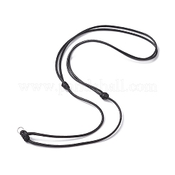 Adjustable Waxed Cord Pendant Necklace Makings&nbsp;NJEW-JN04668