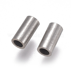 Non-Tarnish 304 Stainless Steel Tube Beads&nbsp;STAS-F224-01P-B