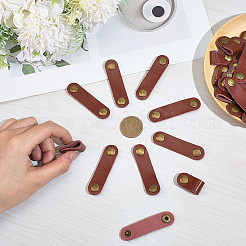 30Pcs Cowhide Leather Cord Organizers&nbsp;AJEW-CL0002-33