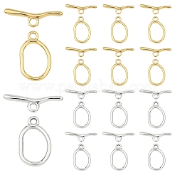 5Pcs 304 Stainless Steel Toggle Clasps&nbsp;STAS-YW0003-36G