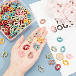 Opaque Acrylic Linking Rings&nbsp;OACR-PH0001-46